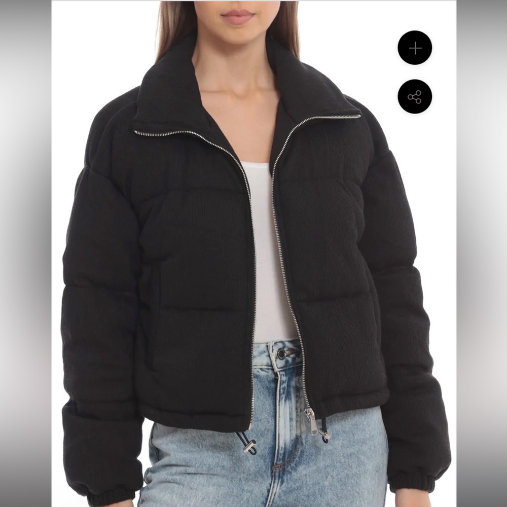 Avec Les Filles x Bagatelle Knit Puffer Jacket